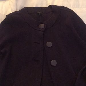 Purple Talbots button down sweater, large